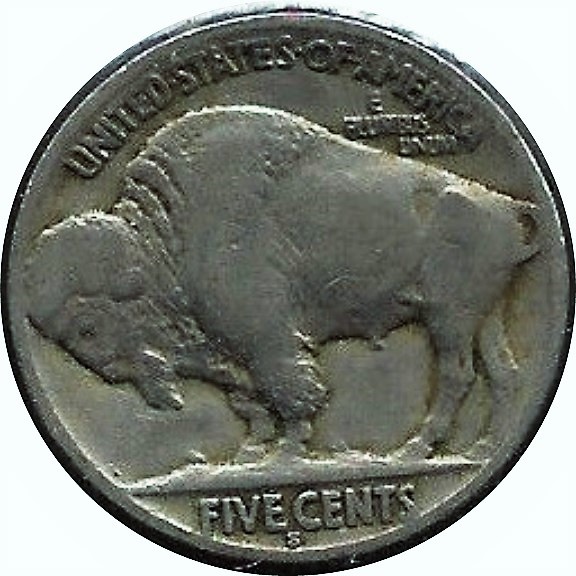 1919-S-Buffalo-Nickel